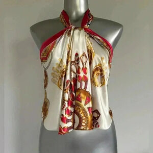 🆕Luxury Satin Scarf  Top